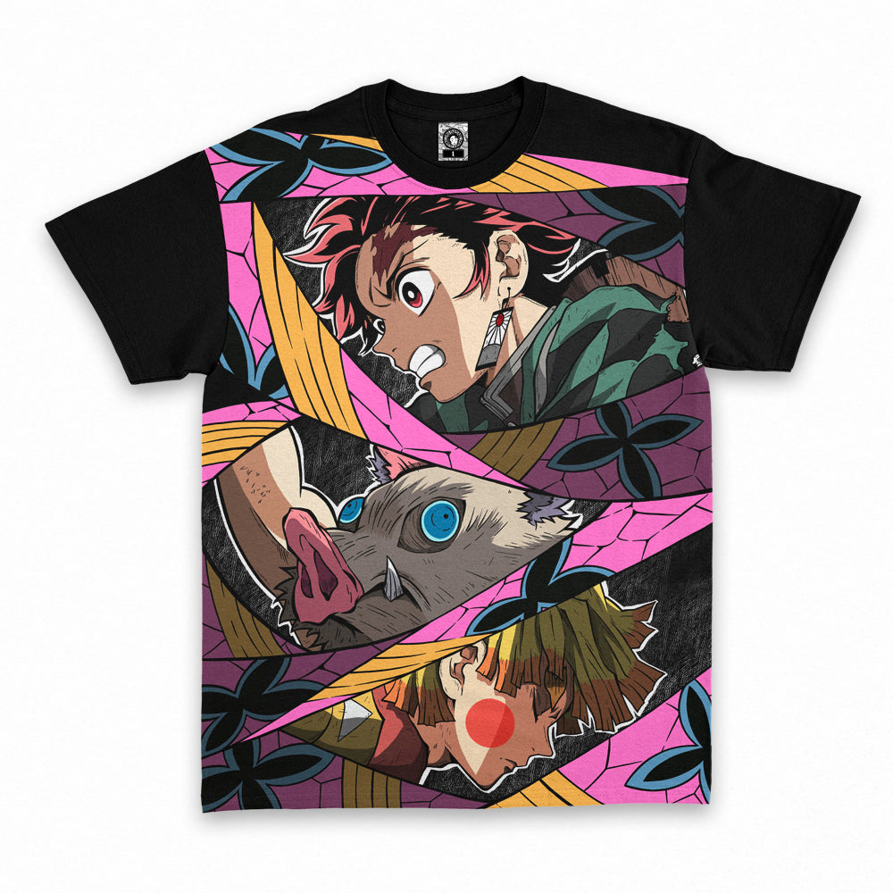 Polera Kimetsu No Yaiba Distrito Rojo