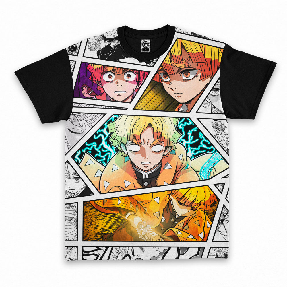 Polera Kimetsu No Yaiba Zenitsu Agatsuma