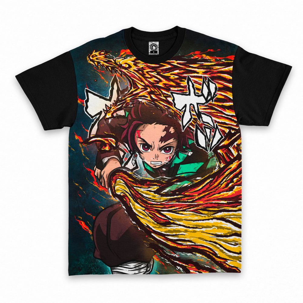 Polera Kimetsu no Yaiba Tanjiro Kamado