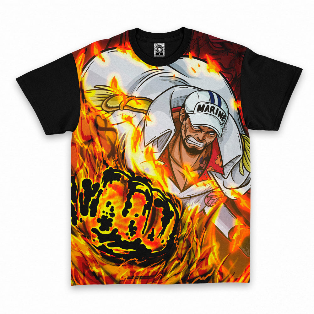 Polera One Piece: Akainu