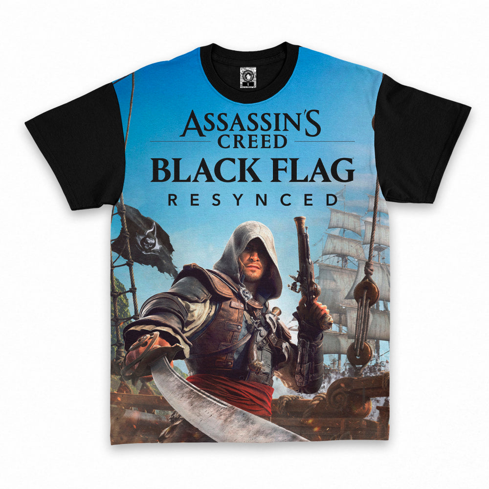 Polera Assassin's Creed Black Flag Resynced