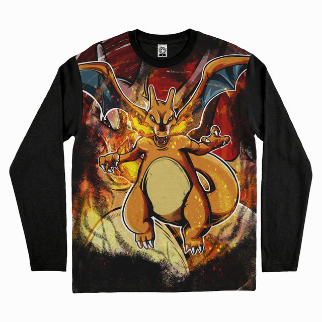 Polera Manga Larga Charizard