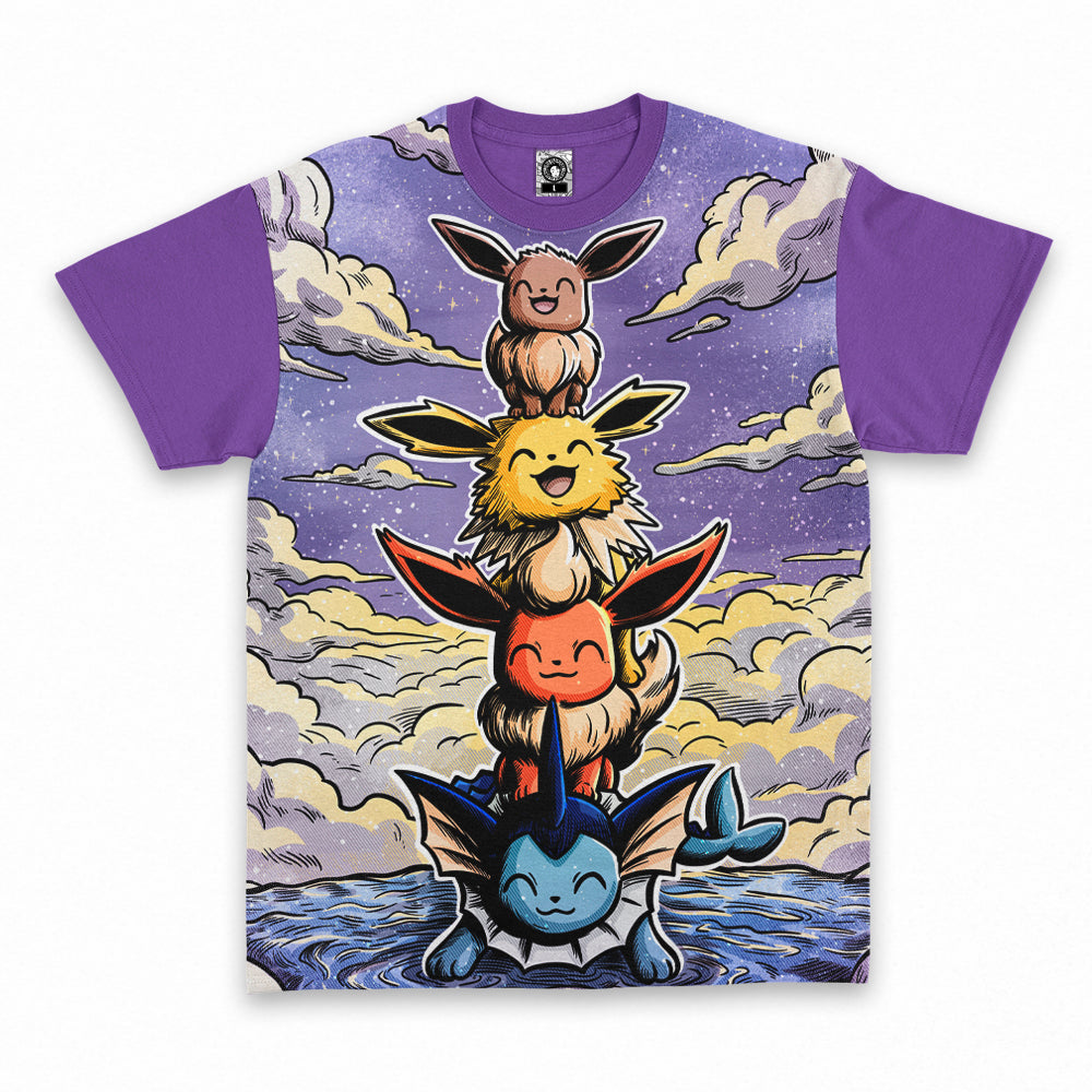 Polera Pokémon Eeveelutions
