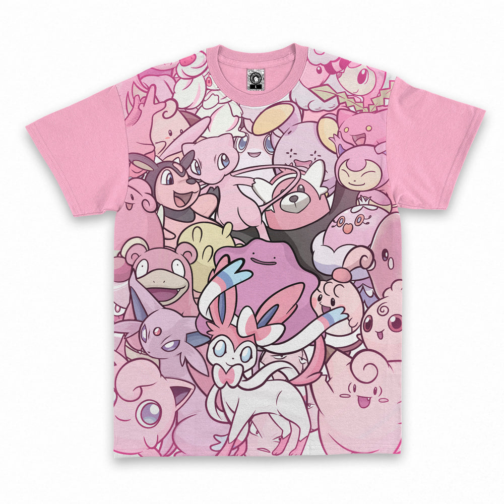 Polera Pokemon Pinks
