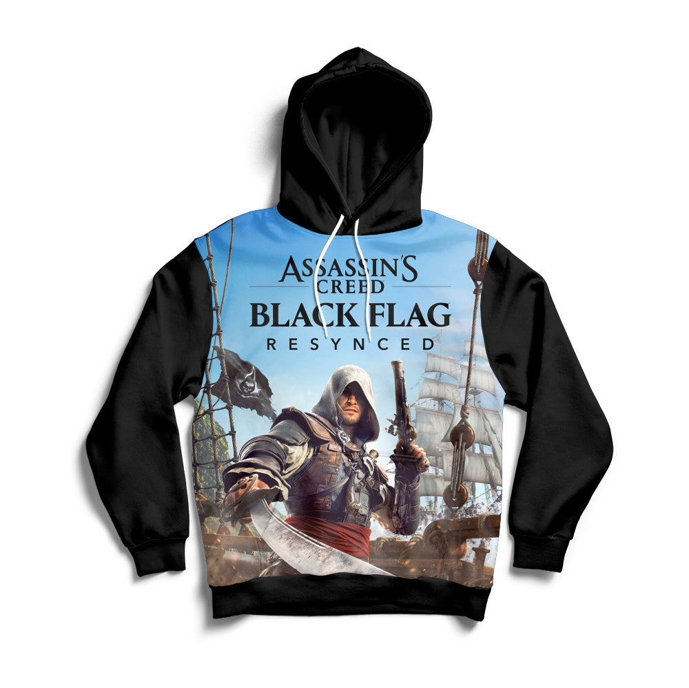 Poleron Canguro Assassin's Creed Black Flag Resynced