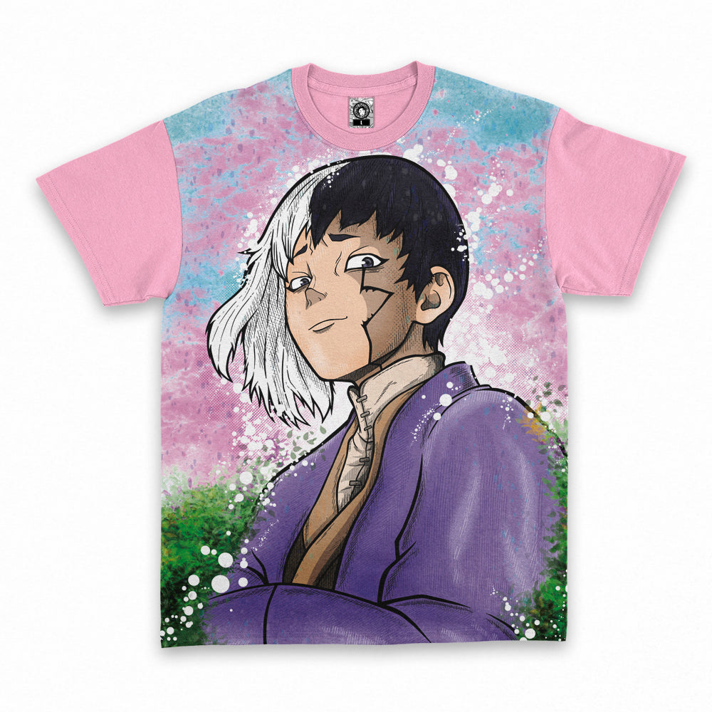 Polera Dr. Stone Gen Asagiri