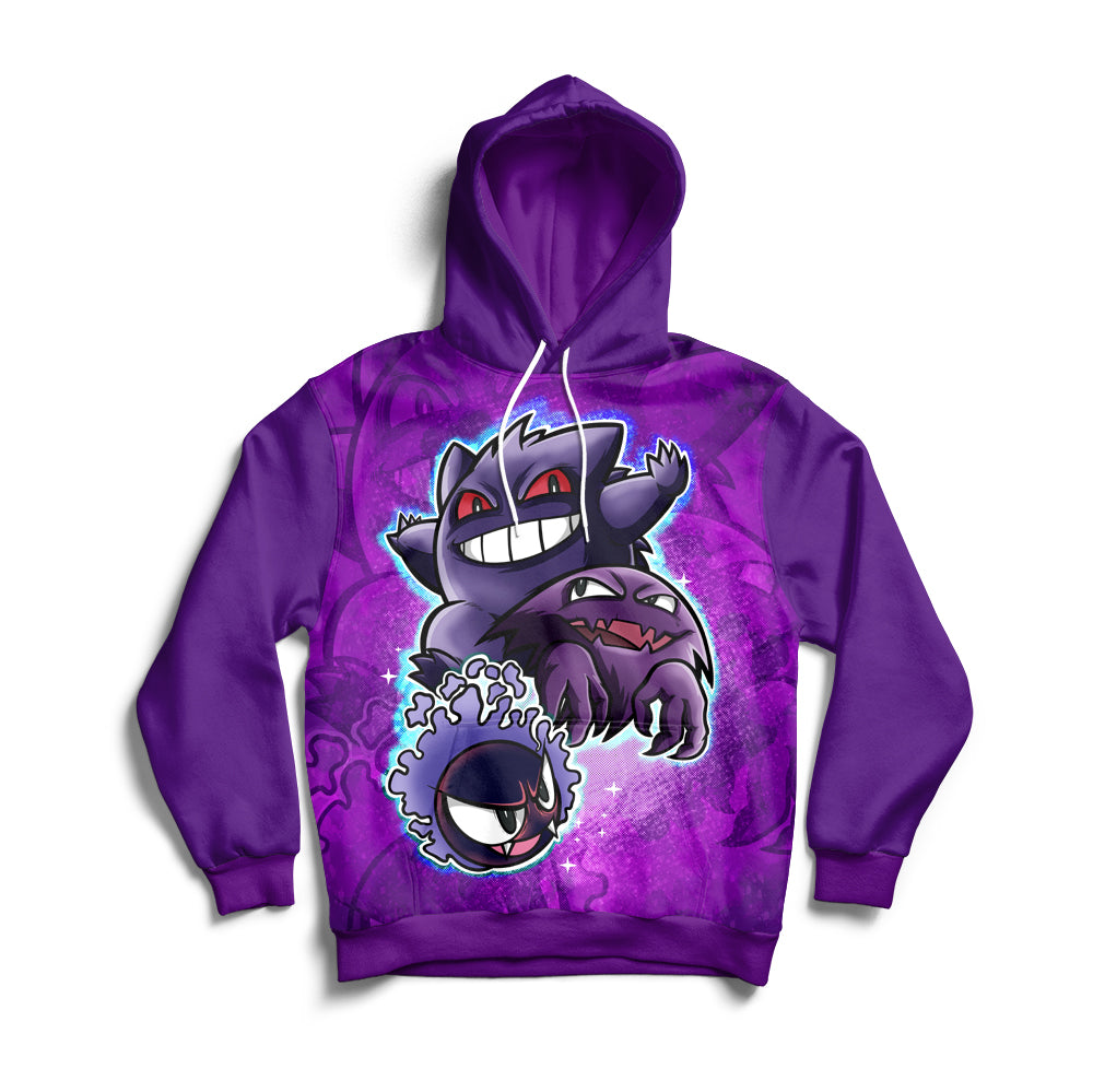 Pokemon Gastly, Haunter y Gengar