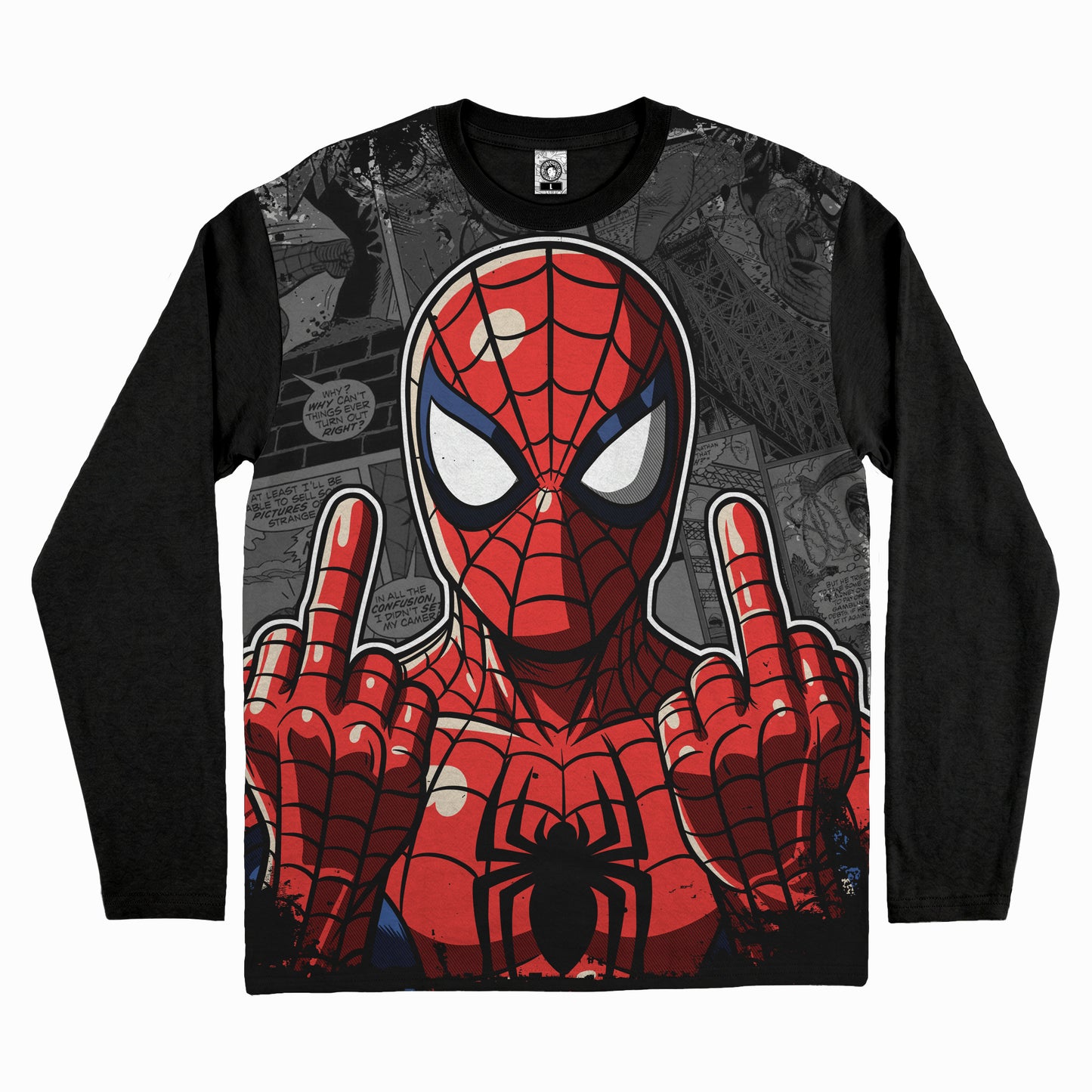 Polera SpiderMan (Manga Larga)