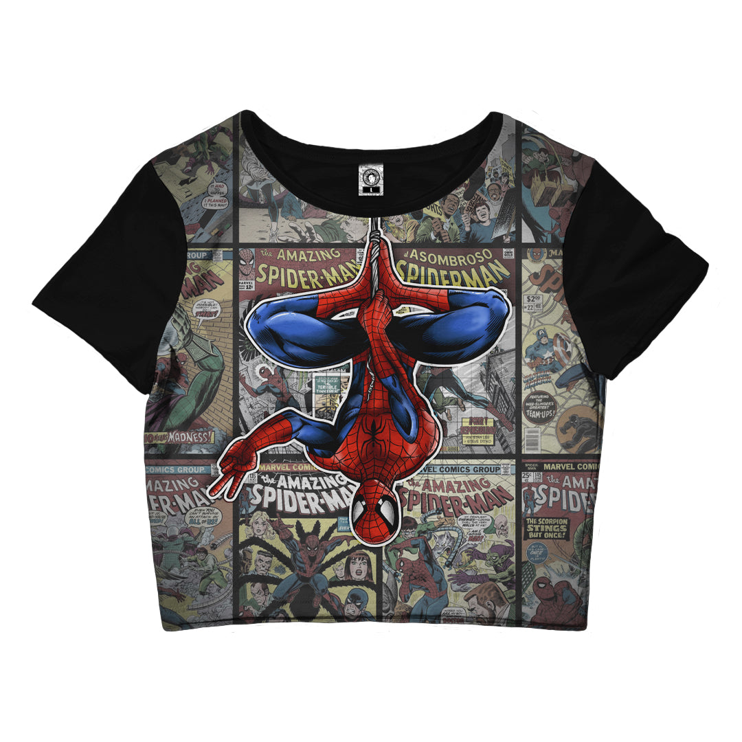 Crop Top Oversize Spider-Man