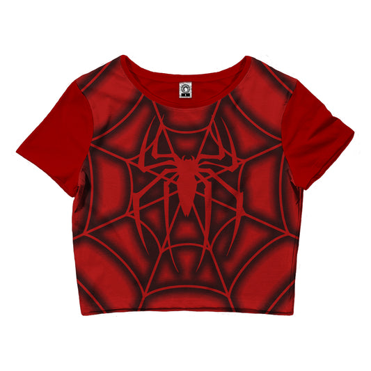 Crop Top Oversize Spider-Man