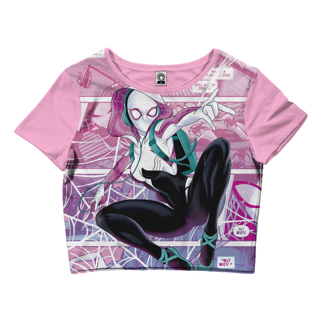 Croptop Oversize Spider-Gwen