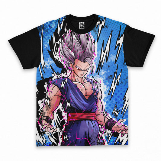 Polera Dragon Ball Super Gohan Bestia