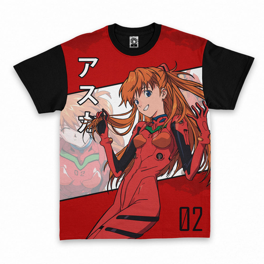Polera Evangelion Asuka