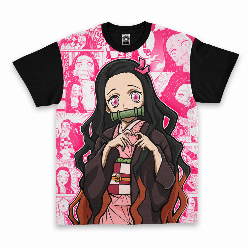 Polera Kimetsu No Yaiba Nezuko Kamado