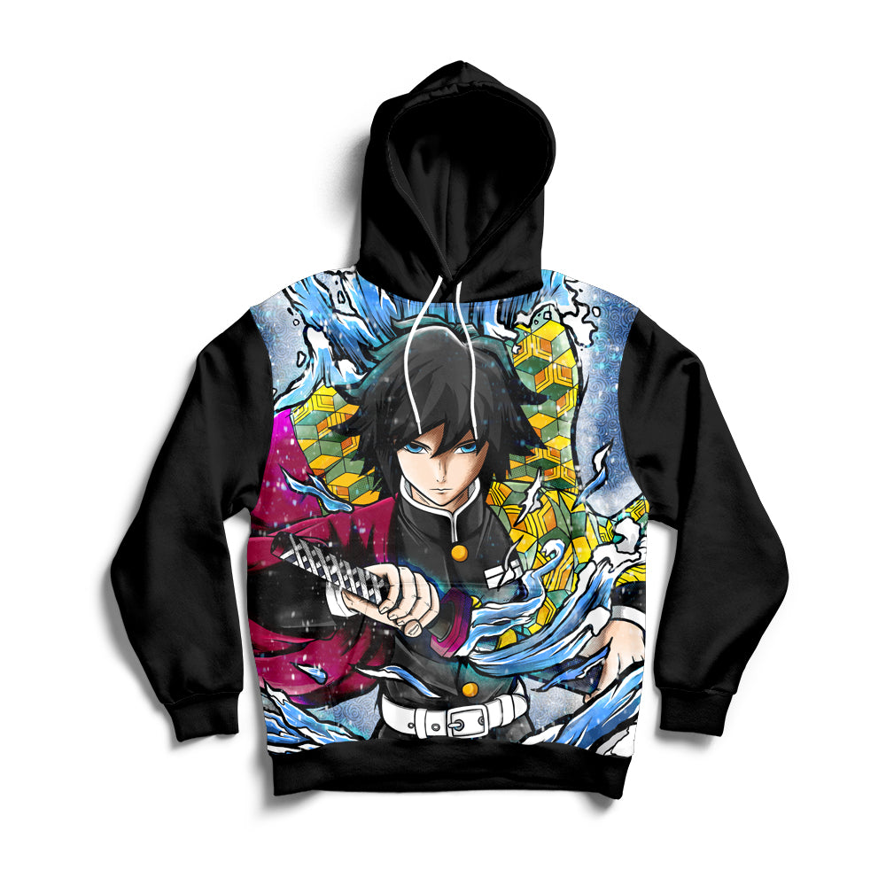 Poleron Kimetsu No Yaiba Giyu Tomioka