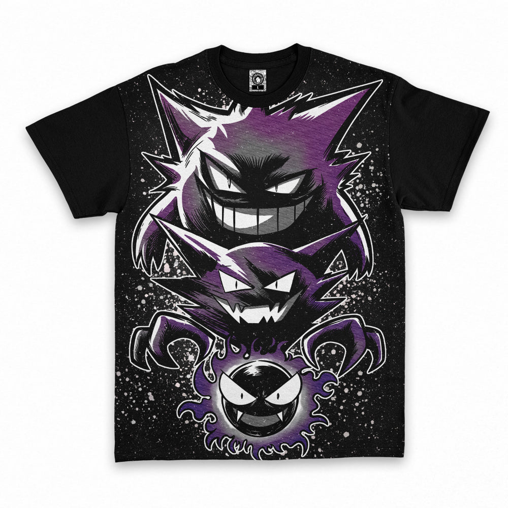 Polera Evoluciones de Gastly