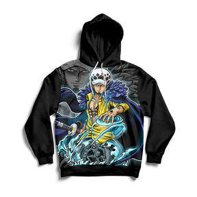 Polerón Canguro Trafalgar Law
