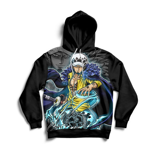 Polerón Canguro Trafalgar Law