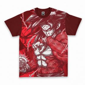 Polera Goku Super Saiyajin 4