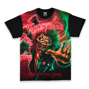 Polera Iron Maiden "Run for Your Lives"
