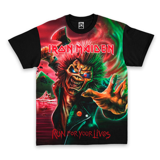 Polera Iron Maiden "Run for Your Lives"