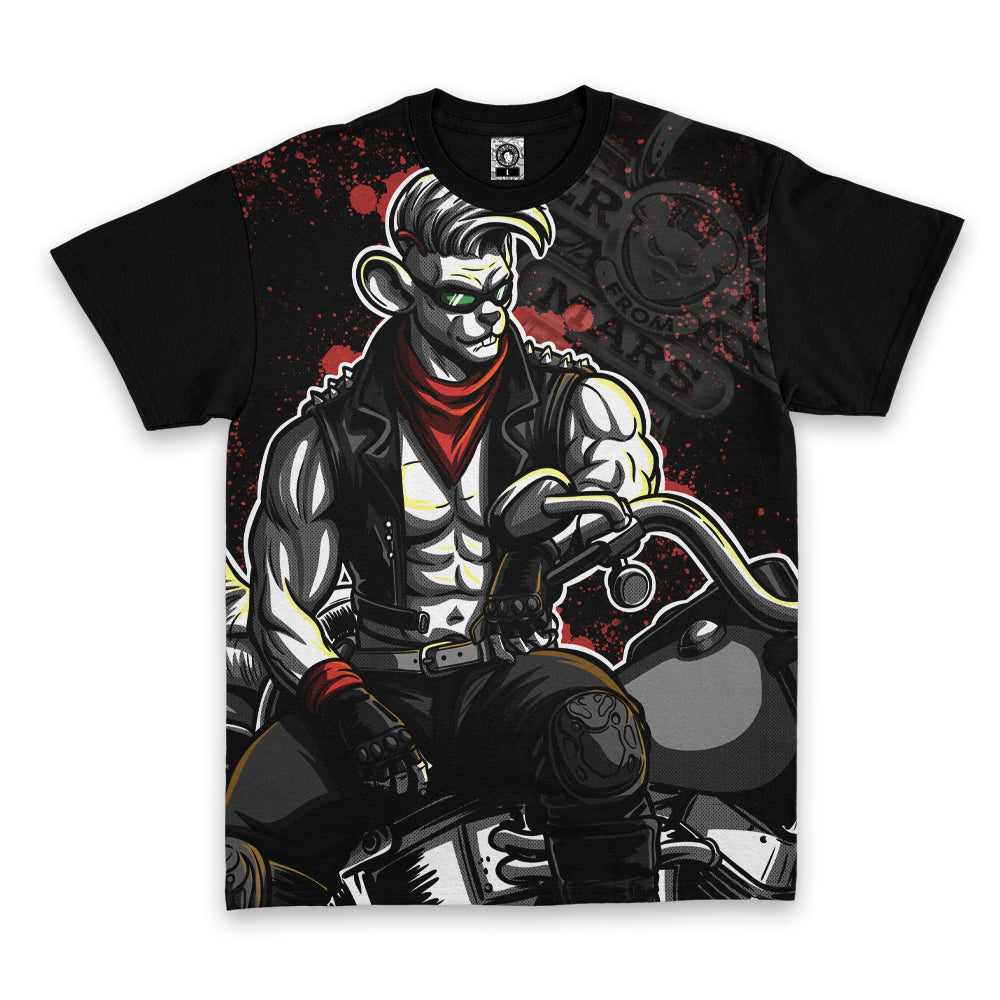Polera Los Motorratones de Marte