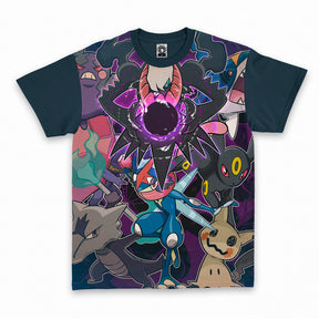 Polera Pokemon Tipo Siniestro