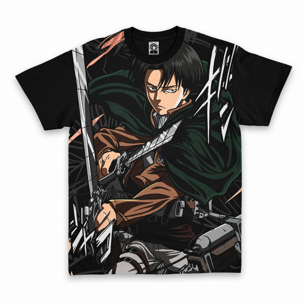 Polera Shingeki no Kyojin Levi Ackerman