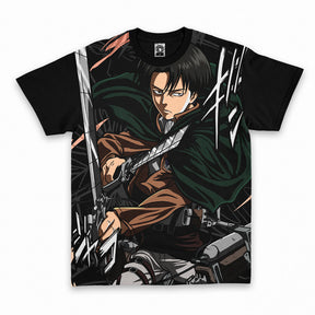Polera Shingeki no Kyojin Levi Ackerman