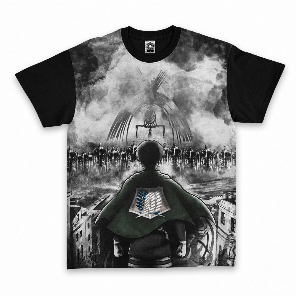 Polera Shingeki no Kyojin Levi Retumbar