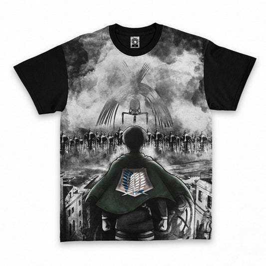 Polera Shingeki no Kyojin Levi Retumbar