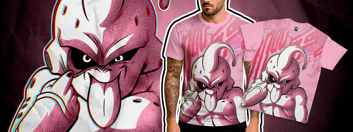 polera kid buu dragon ball