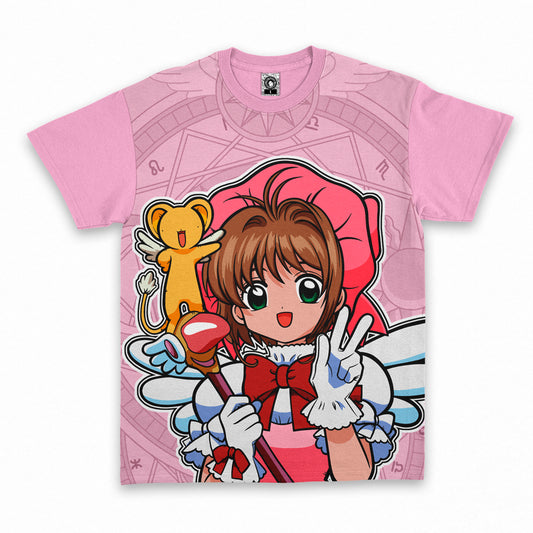 Polera Sakura Card Captor Sakura Rosa